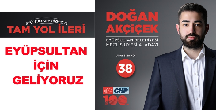 Doğan Akçiçek, "Temayül yoklamasında destek istiyorum"