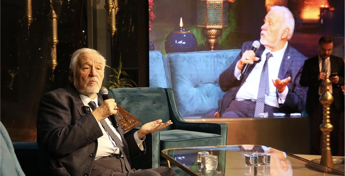 Ramazan Sohbetlerinin konuğu ünlü tarihçi İlber Ortaylı oldu