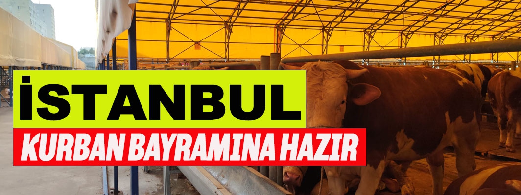 İSTANBUL KURBAN BAYRAMINA HAZIR