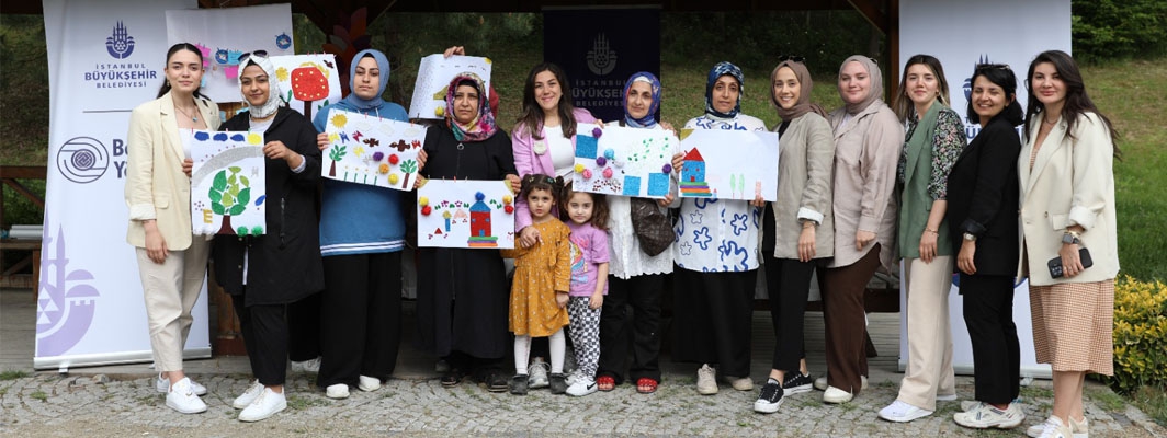 MAHALLE EVİ’NDEN AİLELER VE ÇOCUKLAR KEMERBURGAZ KENT ORMANI’NDA ATÖLYELER VE EĞİTİMLERLE BULUŞTU