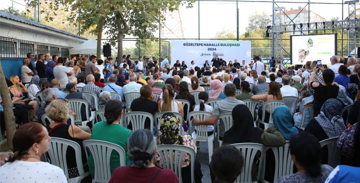 Başkan Özmen Güzeltepe Mahalle sakinleriyle buluştu