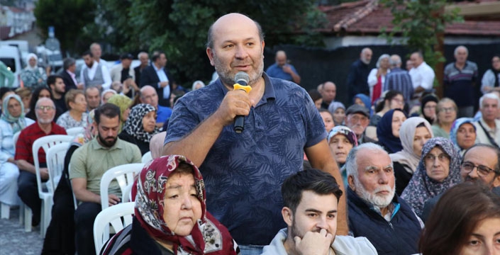Başkan Özmen Nişancı Mahallesi sakinleriyle buluştu