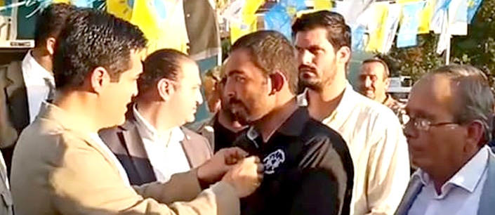 BUĞRA KAVUNCU EYÜPSULTAN’DA ROZET TAKTI