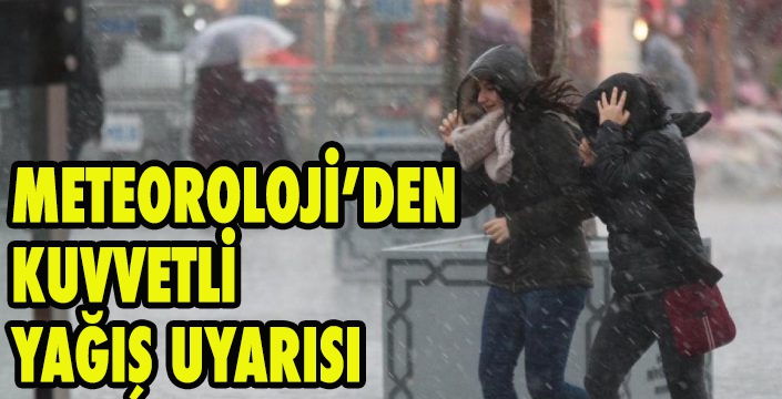 Meteoroloji'den fırtına ve yağış uyarısı!